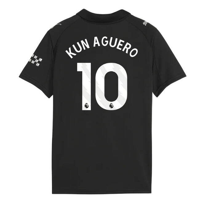 2025-20 Man City Away Shirt Kun Aguero #10 M