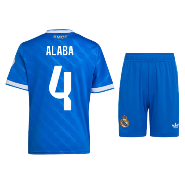 Camiseta Real Madrid Hombres Tercer 2025-2026 - Alta Calidad - Alaba 4