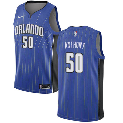 Magic #50 Cole Anthony Durable 2024 Icon NBA Jersey - Green Swingman