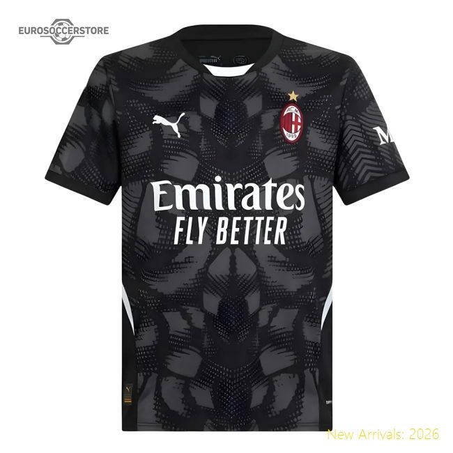 2024-2025 Ac Milan Home Authentic Jersey Macron Hyperwave