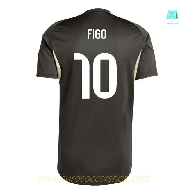 2025-2026 Real Madrid Training Jersey (Utility Grey) (Figo 10)