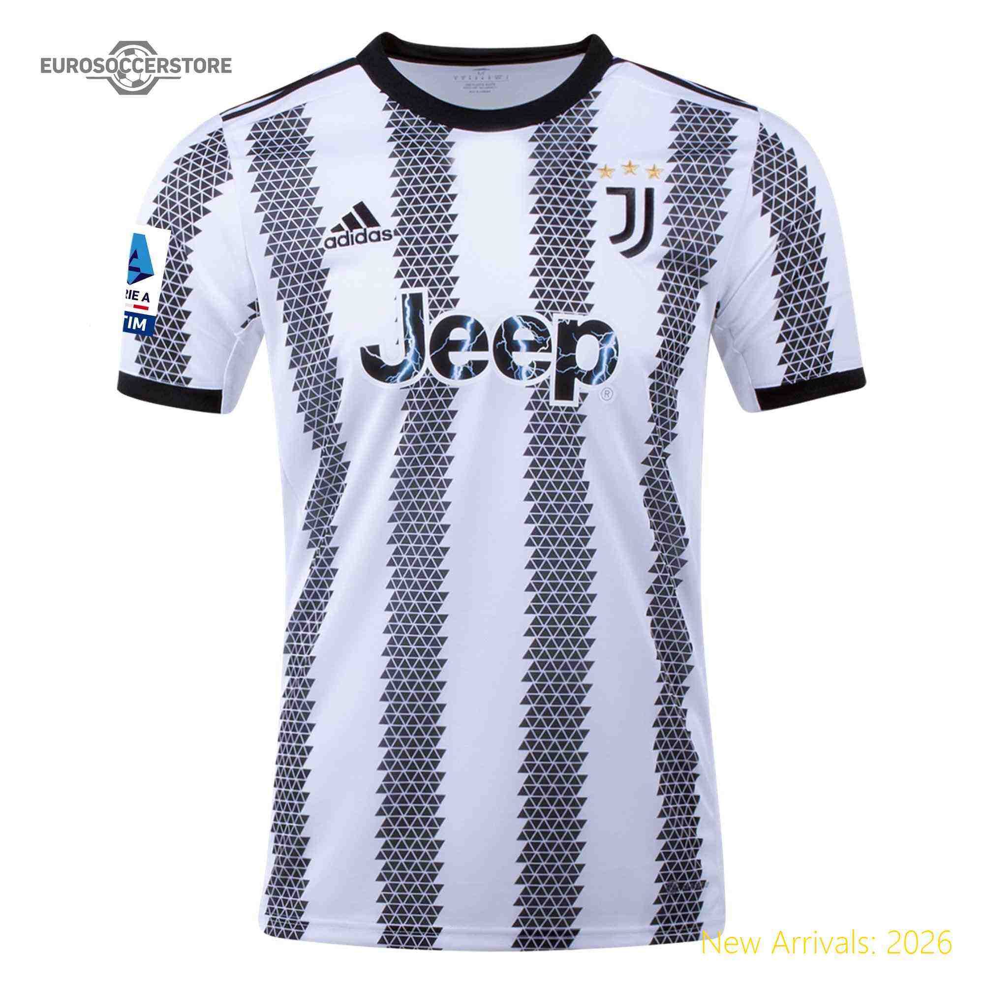 Trendy Authentic Men Juv Timeless Star Home Jersey 2022