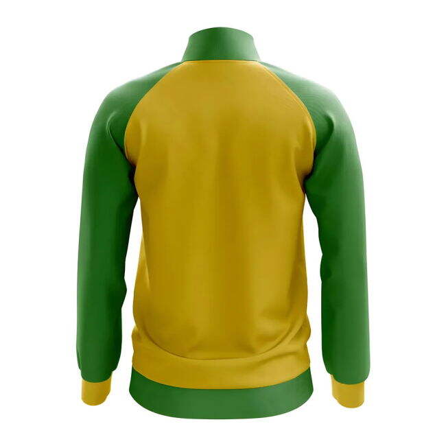 National Guinea Bissau Bissau Concept Football Track Jacket (Yellow)