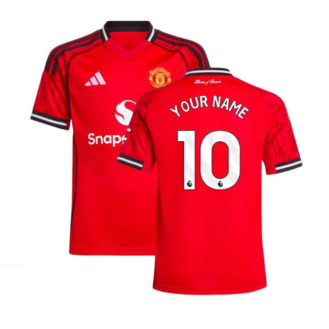 2025-2026 Man Utd Home Shirt (Kids) (Your Name)