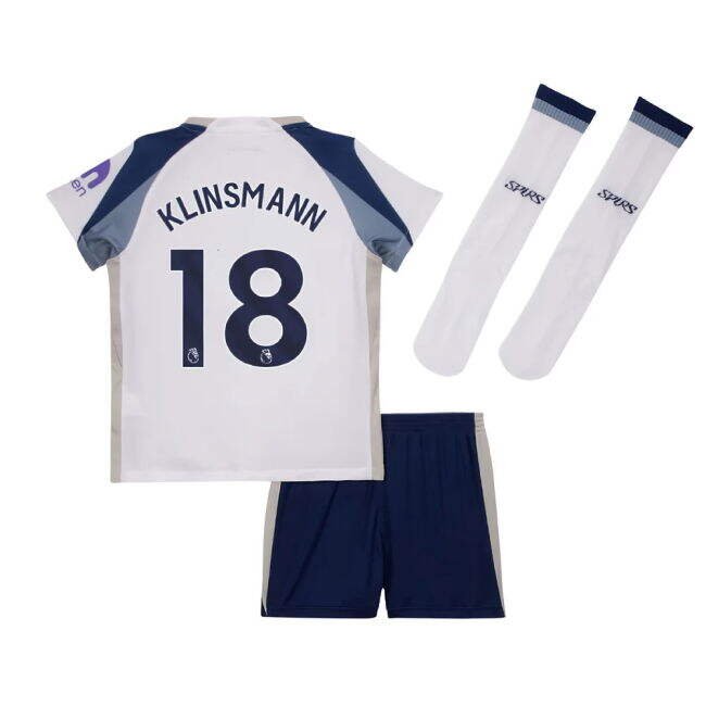 Spurs Tottenham Home Little Kids Mini Kit Klinsmann #18 Superior C...