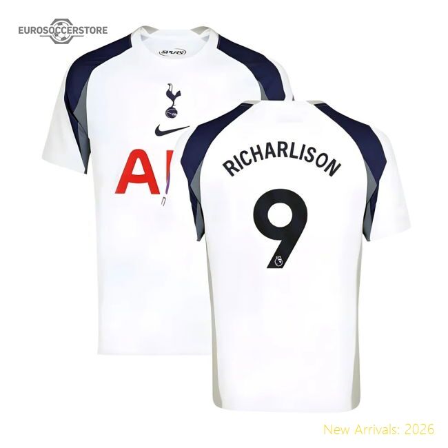 Superior 2025-2026 Tottenham Hotspur Hotspur Home Shirt (richarliso