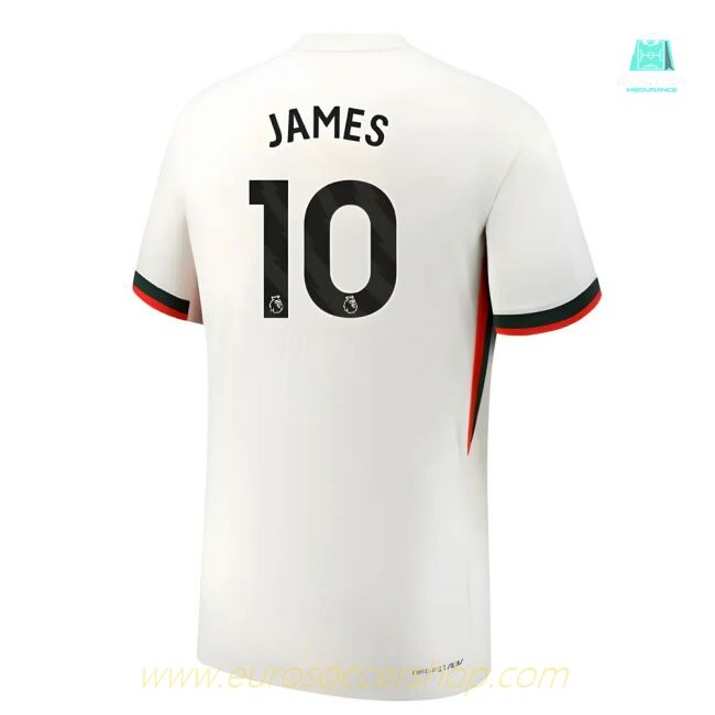2025-2026 Chelsea Authentic Dri-Fit ADV Away Shirt (James 10)