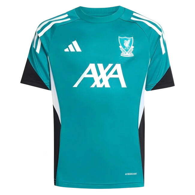 2025-2026 Liverpool EU Training Jersey (Green) - Kids - premium