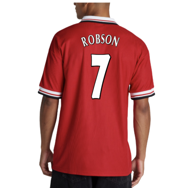 Robson 7 Genuine 1998-2000 Man Utd English Premier League Home Strip