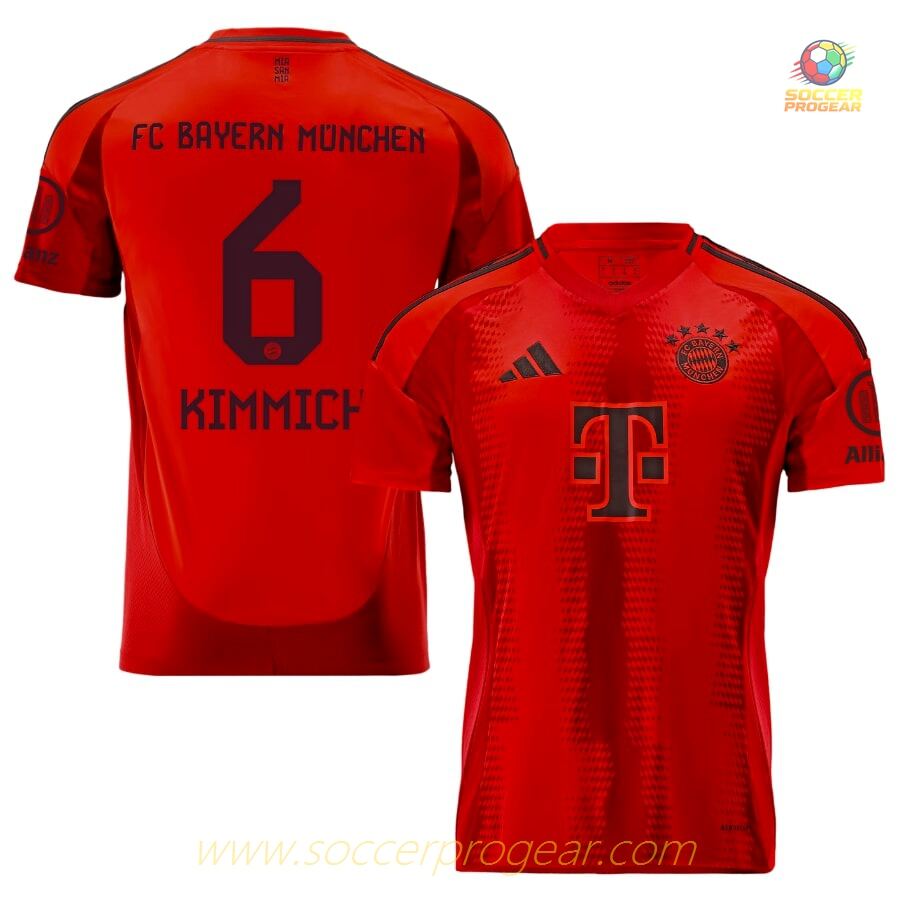 Team Soccer Team Shirt Bayern Munich Home 2024/25 Collection Kimmich
