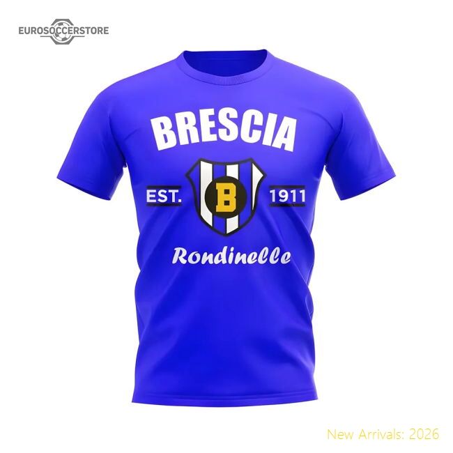 Outstanding Brescia Established Football Fan T-shirt (royal)