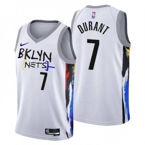 Brooklyn Nets Kevin Premium Quality Player Jersey Urban Style #7