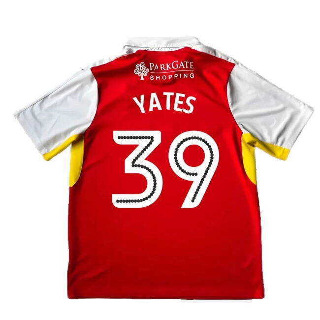 Rotherham 2016-17 Home Shirt ((Good) XL) (Yates 39) (1)