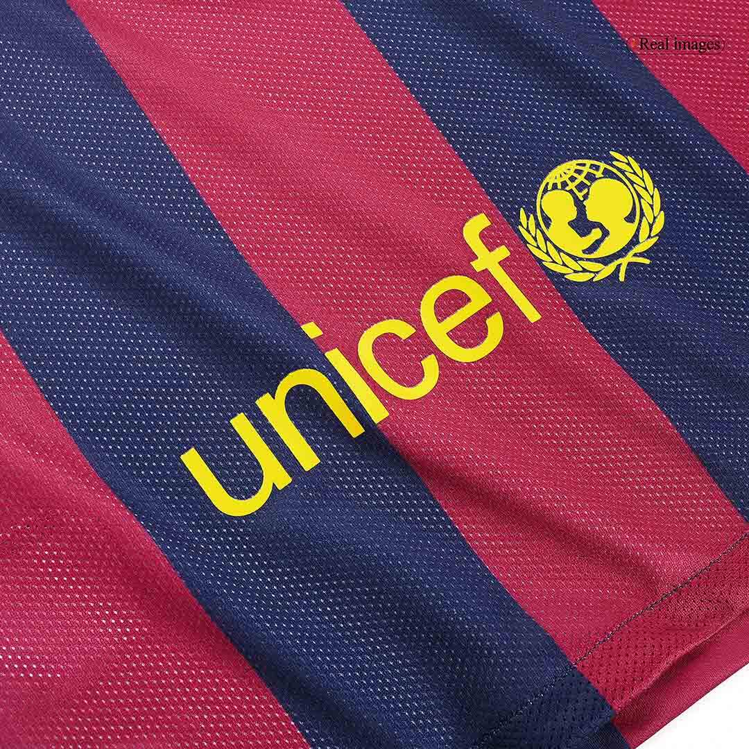 Retro NEYMAR JR #11 2014/15 Barcelona Home Soccer JerseyAuthentic Kit
