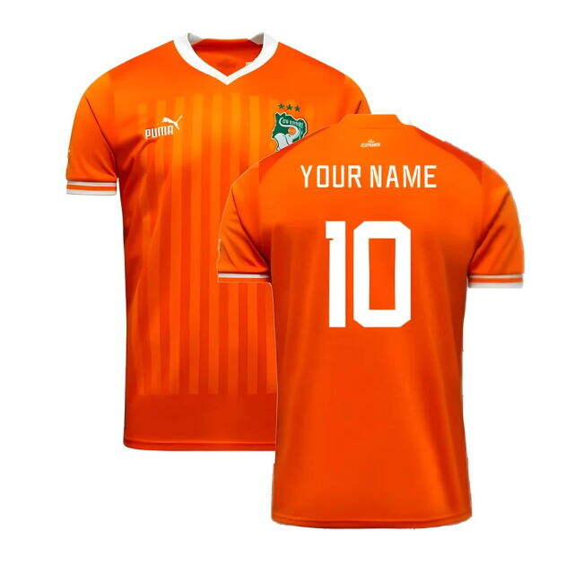 Authentic 2023-2024 Ivory Coast Africa Cup of Nations Home Kit