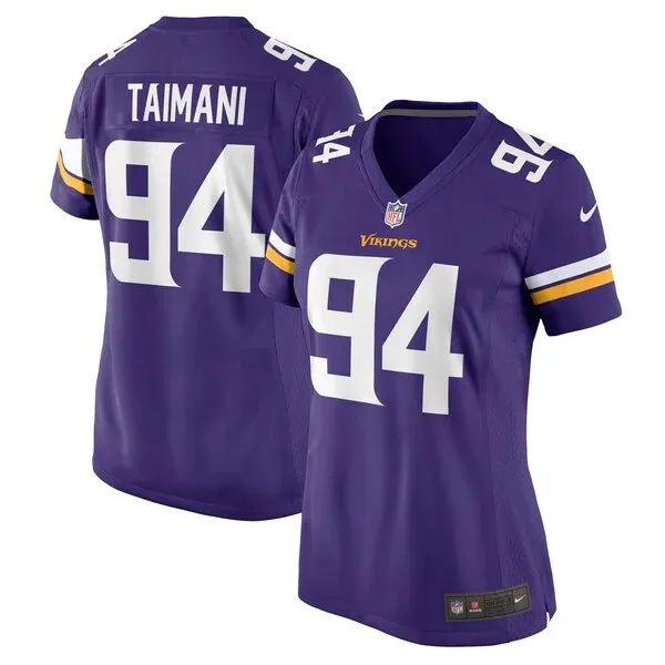 None Game NFL Jersey - Purple | Performance Football Apparel