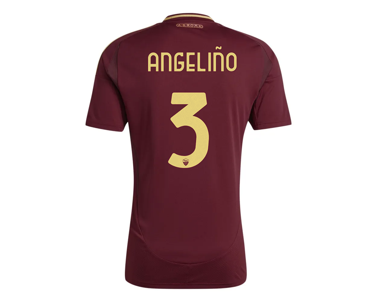AS Roma 24-25 Season Home Jersey, ANGELIÑO #3 Version