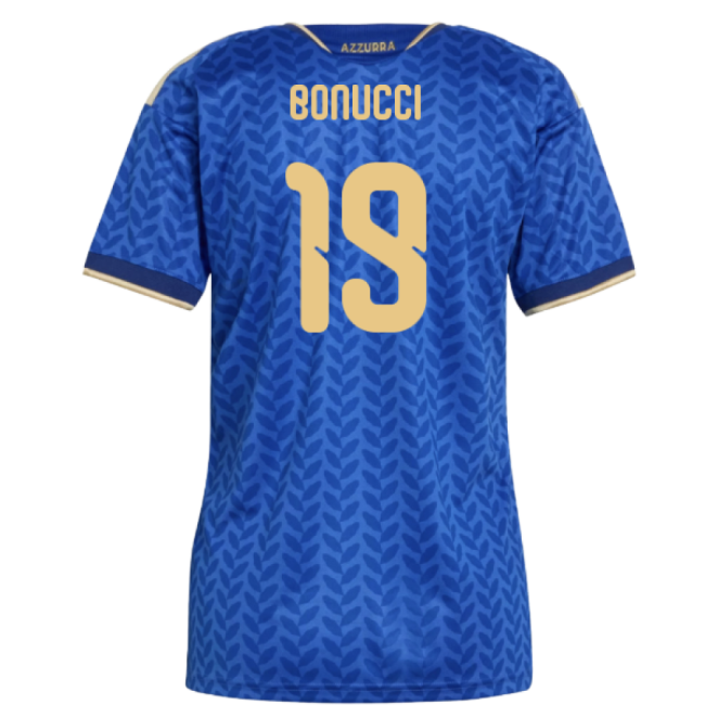 Womens Rare Premium Edition Italy Home Rare Jersey (Bonucci 19) (1)