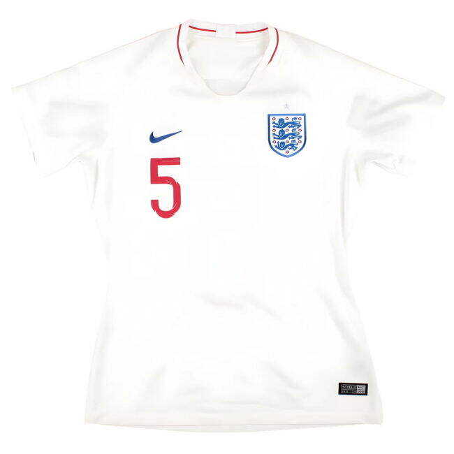 Convenient England 2018-19 Home Shirt (Womens M) Stones #5 (Excellent) Playful