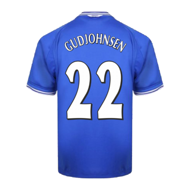 2000-2001 Chelsea Home Shirt (GUDJOHNSEN 22) (Fan Favorite)