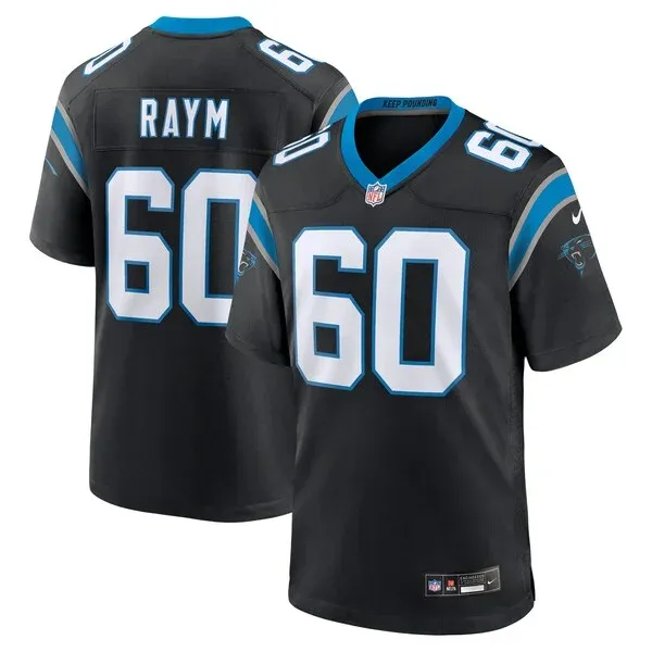 None Andrew Raym Game Jersey - Black | NFL Player Jersey | NFL Footbal