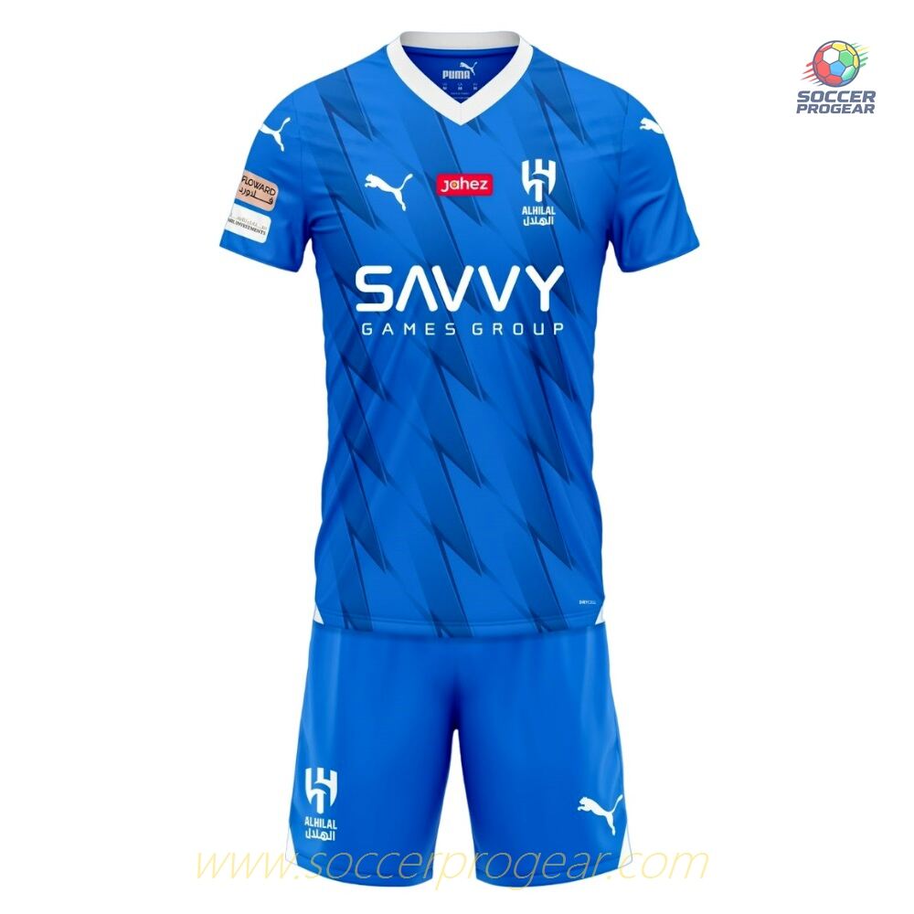 JERSEY KIT CHILD AL HILAL Match Quality HOME 2023 2024