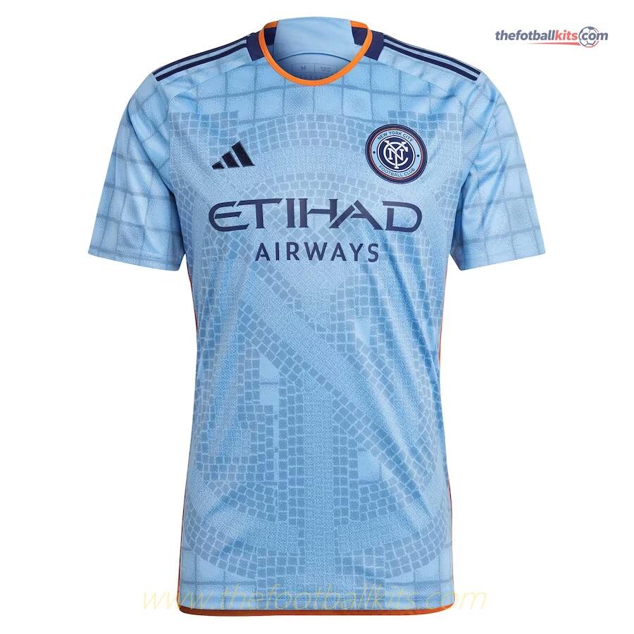 New York City Football Club Home Football Jersey 2023 – The Interboro Football Jersey
