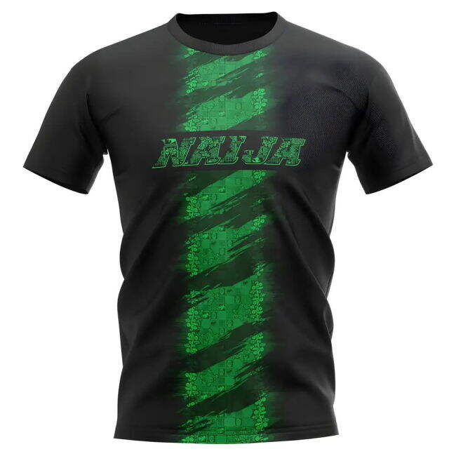 2025-2026 Nigeria Concept Training Shirt (Black)