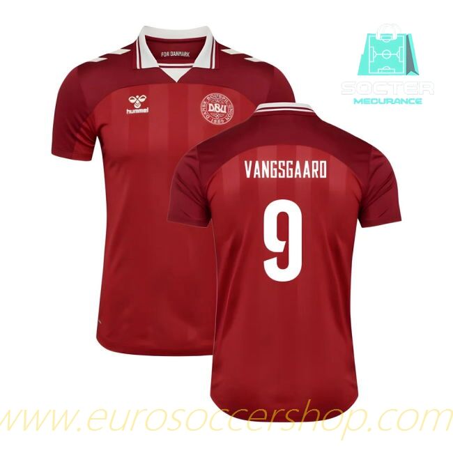 2025/26 Campaign Denmark Home Football Shirt Ladies (Vangsgaard 9)
