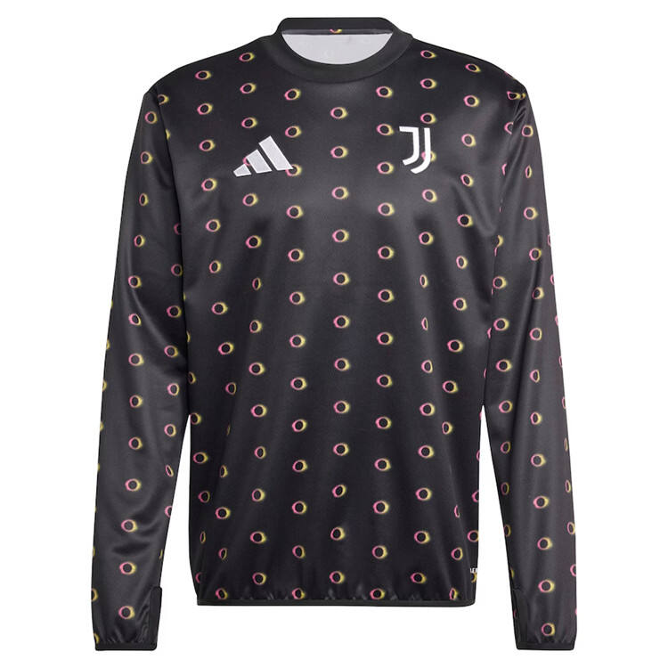 2425 Juventus Pre Mtach Long Sleeve Shirt - Official Replica 7898