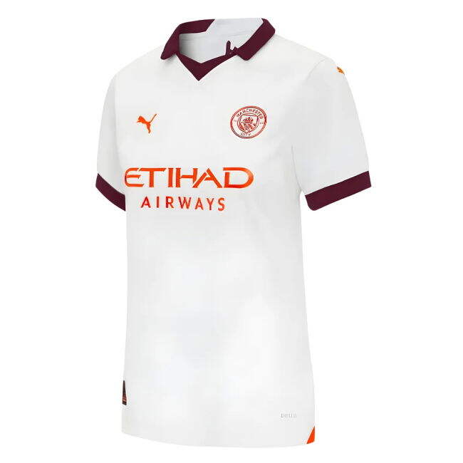 Trendy Man City 2023-2024 Man City Away Shirt (Ladies) for Fan Wear