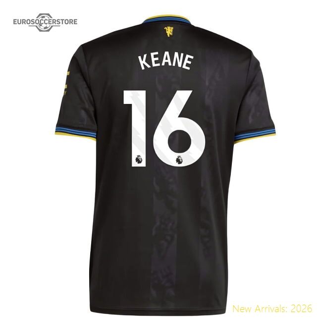 Premium 2025-2026 Manchester United Third Shirt (keane 16) - Premium
