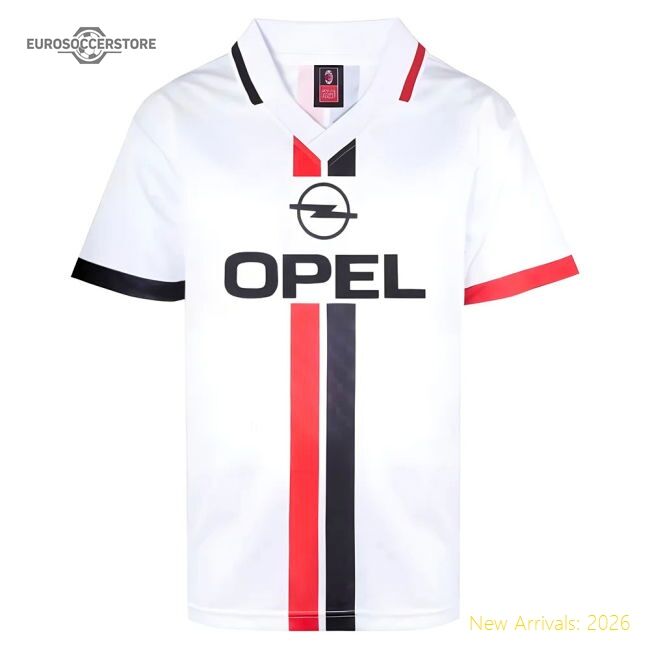 Ac Milan 1996 Away Retro Shirt - Competitive Price - Match Quality