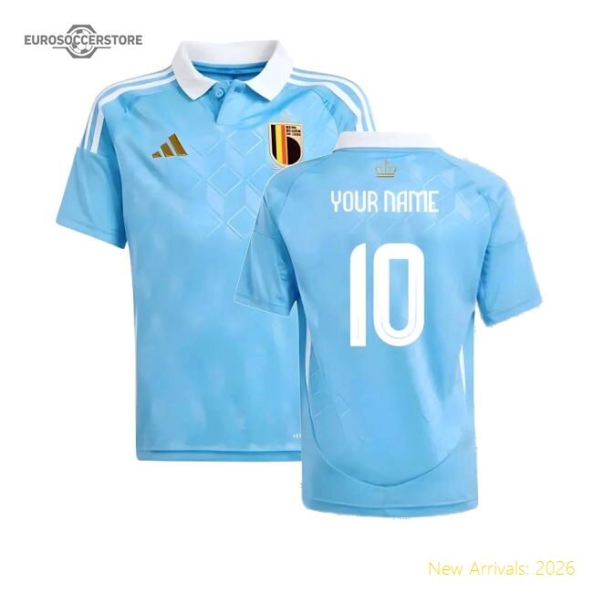 Genuine Belgium 2024-2025 Official Away Shirt Mobility Modern