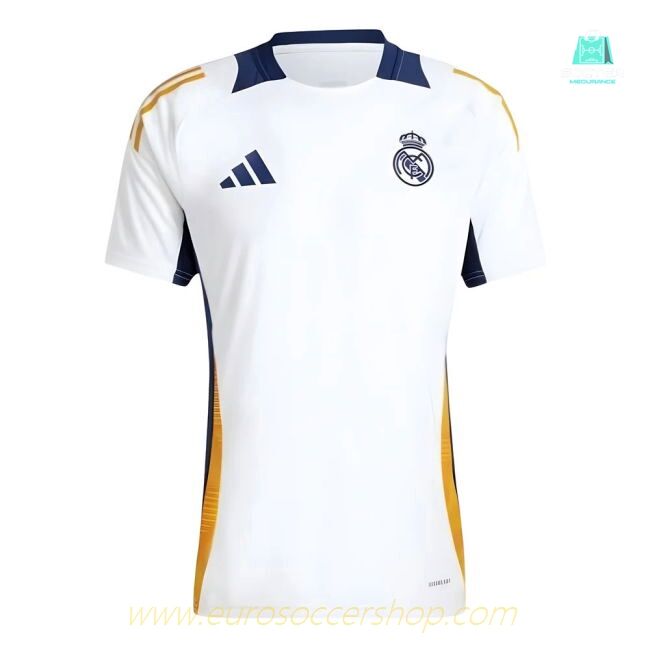 2024-2025 Real Madrid Training Tee (White)