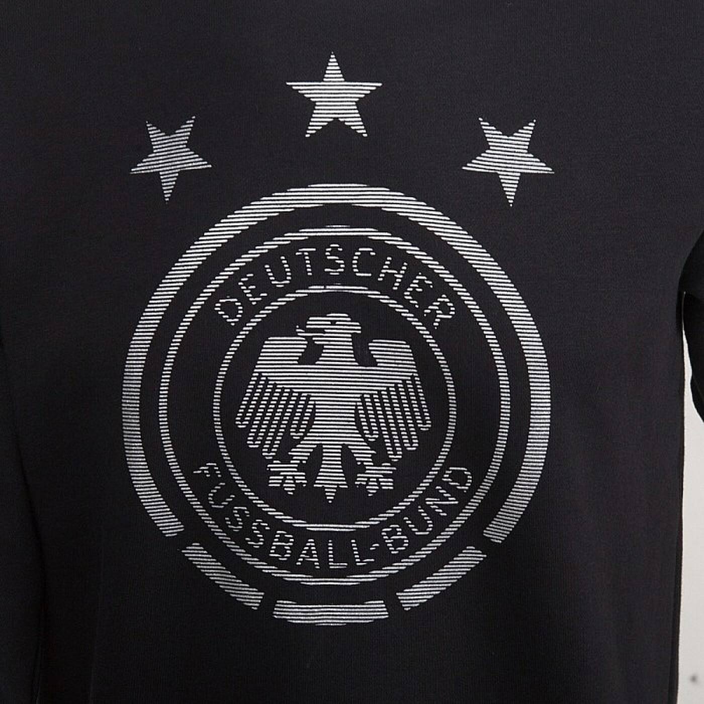13-14 Germany Black Long Sleeve Crew Sweatshirt - Official Replica