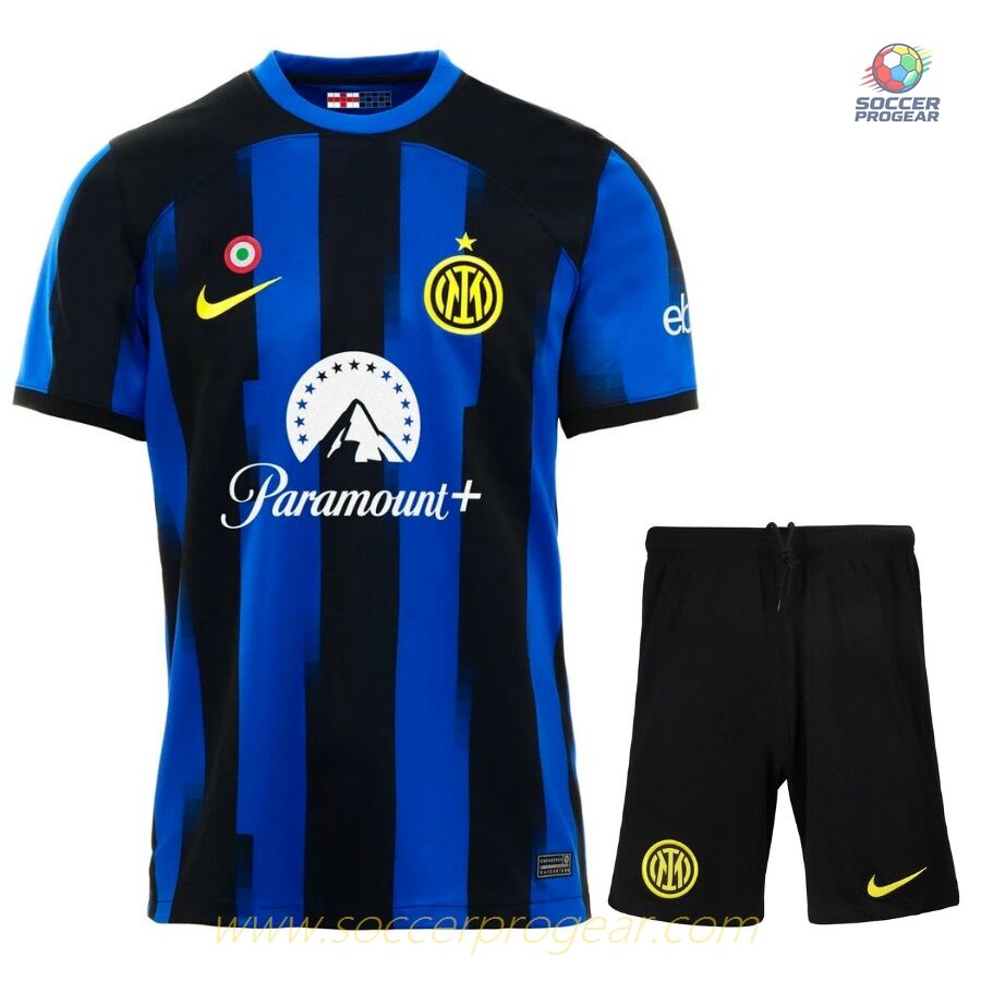 INTER MILAN High Quality HOME CHILDREN'S SHIRT KIT 2023 2024