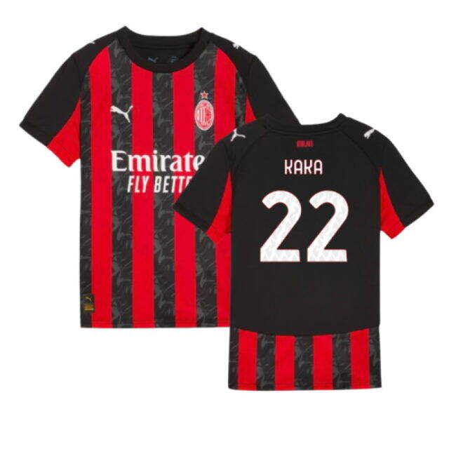 AC Milan 2025-2026 Home Jersey - Kids #87