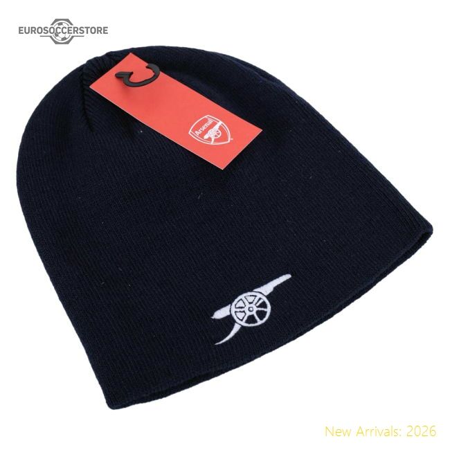 Premium Arsenal Fc Navy Cannon Beanie - Premium Quality Football