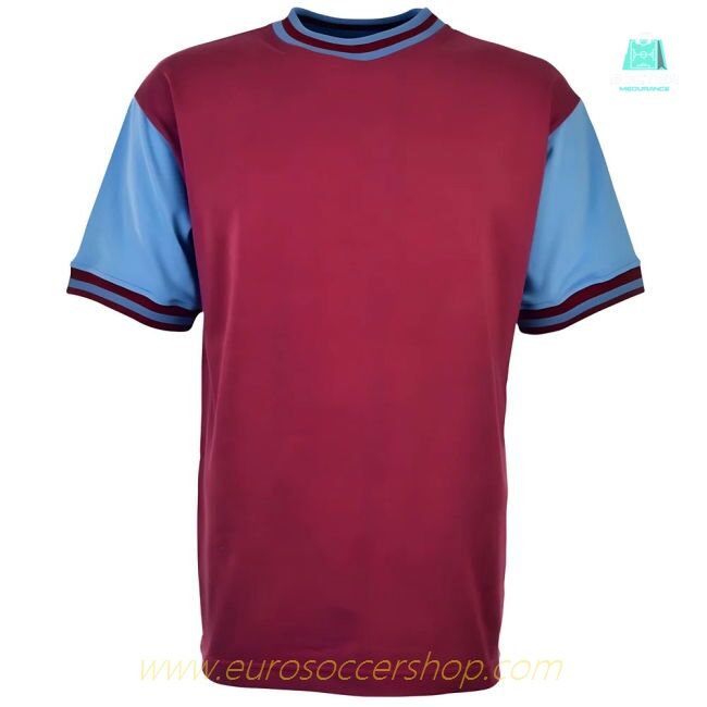 West Ham- Thames Iron Works 1966 Home Retro Football Shirt