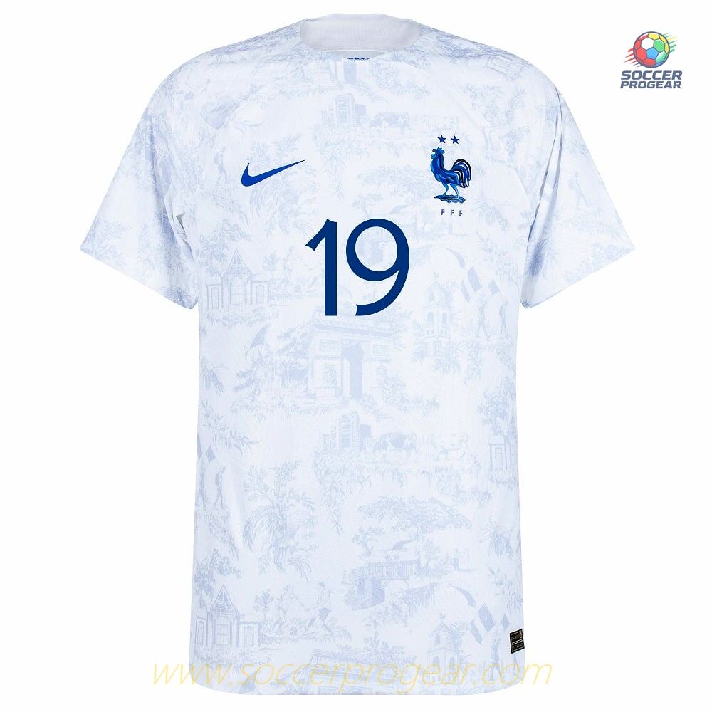 2022 WORLD CUP FRENCH AWAY TEAM CHILDREN'S JERSEY BENZEMA
