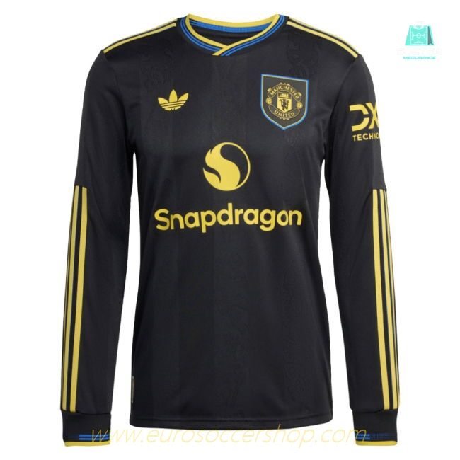 2025-2026 Man Utd Authentic Long Sleeve Third Shirt (Your Name)