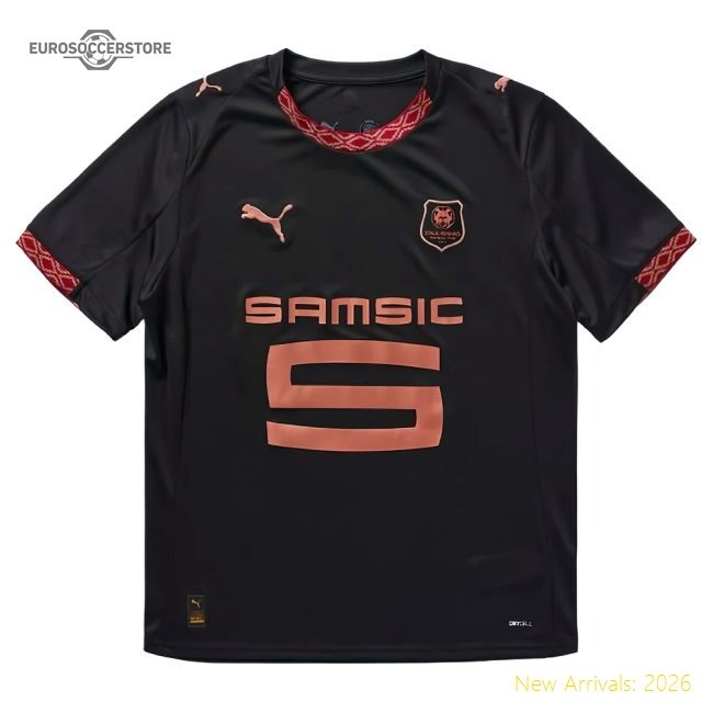 Top-Quality Fan-Favorite 2025-2026 Stade Rennais Third Shirt
