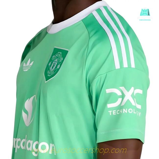 2025-2026 Man Utd Third Goalkeeper Shirt (Green)