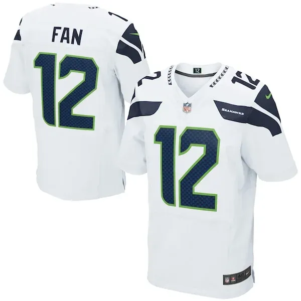 Authentic SEA Seahawks Elite Jersey - White | NFL Fan Apparel