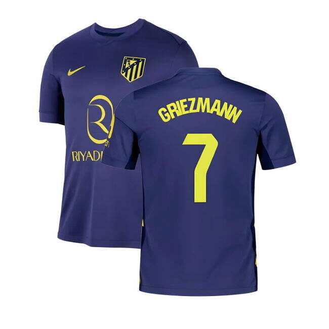 Atletico Madrid 2025-2026 Away Jersey - Adult #24