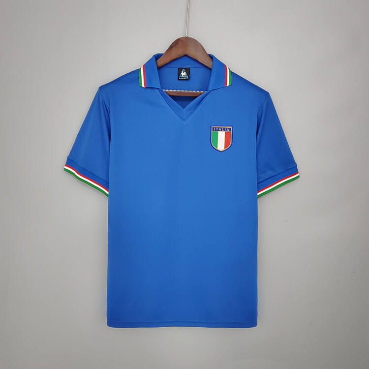 Italy 1982 Home Retro Soccer Jersey - Official Replica 16934