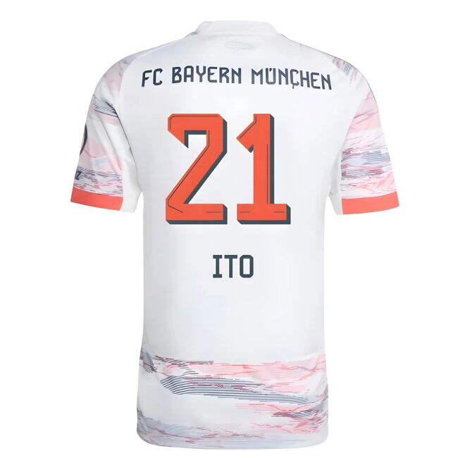 2025-2026 Bayern Munich Away Shirt (Ito 21) Moisture Wicking