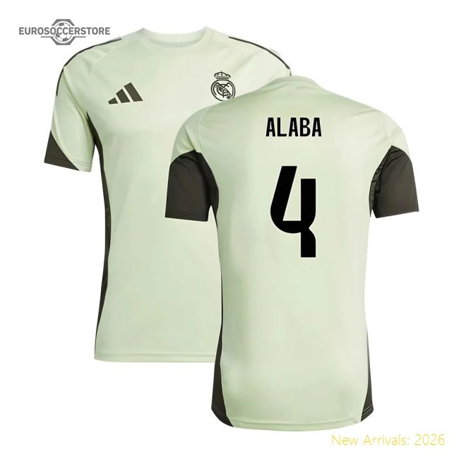 First-class Training Real Madrid Alaba Jersey 2025-2026 Lightweight
