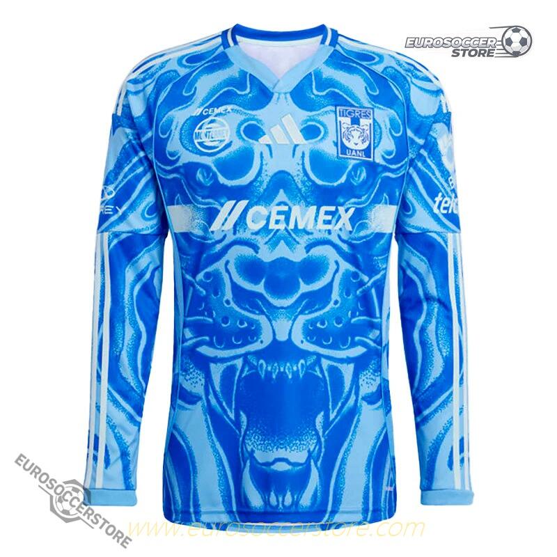 Tigres UANL 25-26 Season Away Long Sleeve Football Jersey